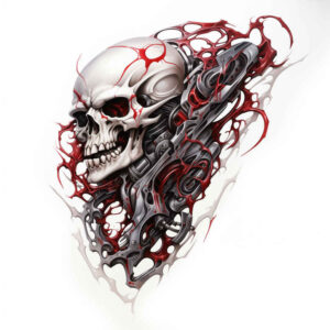 Biomechanika - Free tattoo design ideas ai genereted - inkby.ai