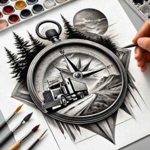 Podróże - Free tattoo design ideas ai genereted - inkby.ai