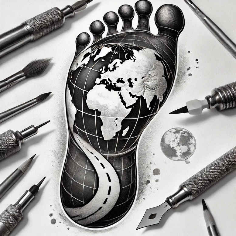 Podróże - Free tattoo design ideas ai genereted - inkby.ai