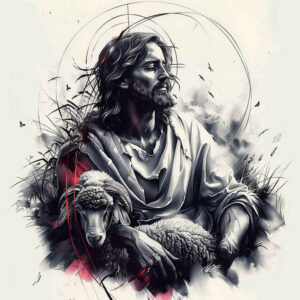 jesus-and-the-way – tattoo design ideas free ai generated – detailed-rendering – for-inner-arm – Gallery: jesus-inkby-ai