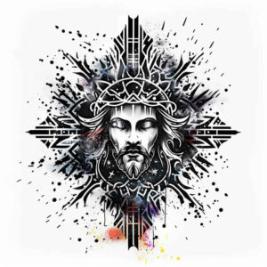 jesus-christ-tattoo – tattoo design ideas free ai generated – photo-like-tattoo – for-toe – Gallery: jesus-inkby-ai