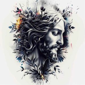 jesus-divine-mercy-tattoo-for-men – tattoo design ideas free ai generated – sharp-focus – for-hand – Gallery: jesus-inkby-ai