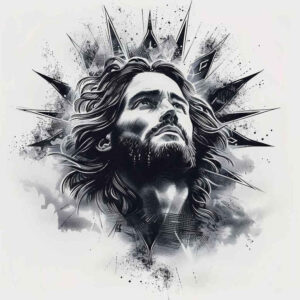 jesus-faith-tattoo – tattoo design ideas free ai generated – realistic – for-spine – Gallery: jesus-inkby-ai
