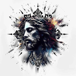 jesus-forgiveness-tattoo – tattoo design ideas free ai generated – realism-tattoo – for-forearm – Gallery: jesus-inkby-ai