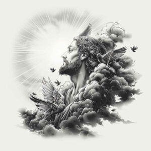 jesus-grace-tattoo – tattoo design ideas free ai generated – portrait-realism – for-arm – Gallery: jesus-inkby-ai