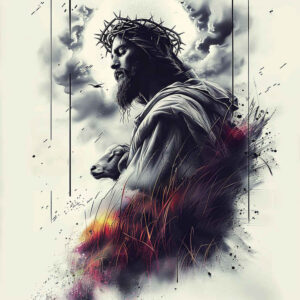 jesus-grace-tattoo – tattoo design ideas free ai generated – skin-realism – for-wrist – Gallery: jesus-inkby-ai