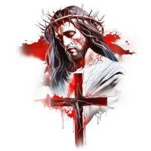jesus-holy-face-tattoo – tattoo design ideas free ai generated – refined-highlights – for-lower-leg – Gallery: jesus-inkby-ai