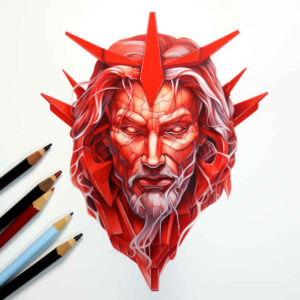 jesus-holy-love-tattoo – tattoo design ideas free ai generated – reflective-light – for-back-shoulder – Gallery: jesus-inkby-ai
