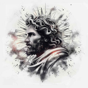 jesus-holy-tattoo – tattoo design ideas free ai generated – photo-accuracy – for-elbow – Gallery: jesus-inkby-ai