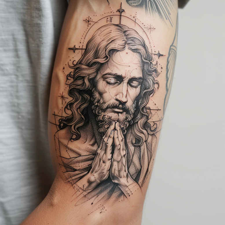 jesus-hope-tattoo – tattoo design ideas free ai generated – high-resolution-tattoo – for-chest – Gallery: jesus-inkby-ai
