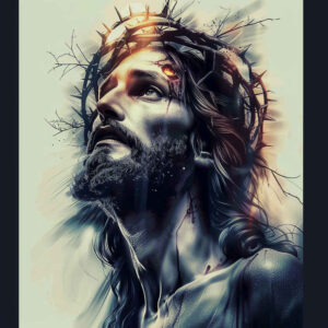 jesus-in-painting – tattoo design ideas free ai generated – clean-background – for-heel – Gallery: jesus-inkby-ai