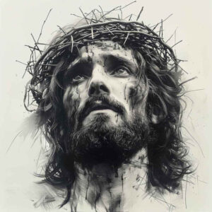 jesus-life-tattoo – tattoo design ideas free ai generated – skin-texture – for-upper-back – Gallery: jesus-inkby-ai