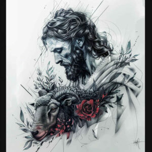 jesus-love-tattoo – tattoo design ideas free ai generated – ink-layering – for-hand – Gallery: jesus-inkby-ai