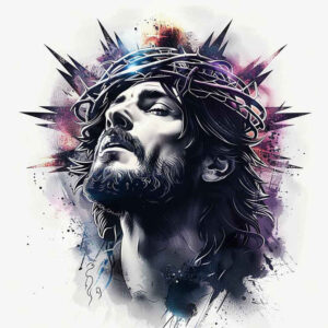 jesus-mercy-tattoo – tattoo design ideas free ai generated – lifelike – for-upper-back – Gallery: jesus-inkby-ai
