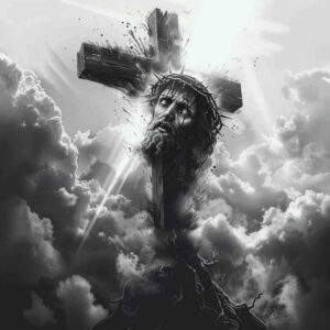 jesus-mercy-tattoo – tattoo design ideas free ai generated – photo-like-tattoo – for-lower-thigh – Gallery: jesus-inkby-ai