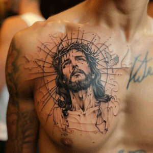 jesus-on-cross-tattoo – tattoo design ideas free ai generated – detail-accuracy – for-wrist – Gallery: jesus-inkby-ai