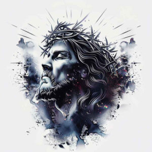 jesus-on-cross-tattoo – tattoo design ideas free ai generated – refined-contrast – for-thigh – Gallery: jesus-inkby-ai