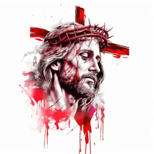 jesus-path-tattoo – tattoo design ideas free ai generated – ultra-detailed – for-upper-shoulder – Gallery: jesus-inkby-ai