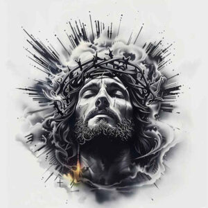 jesus-peace-tattoo – tattoo design ideas free ai generated – realistic-perspective – for-arm – Gallery: jesus-inkby-ai