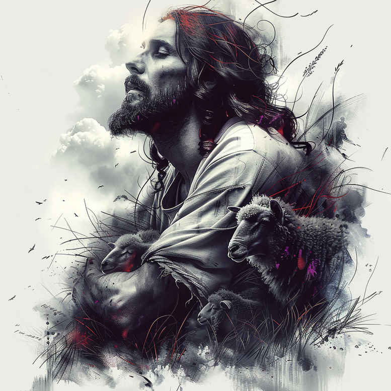 jesus-redeemer-tattoo – tattoo design ideas free ai generated – hyper-realistic – for-side-torso – Gallery: jesus-inkby-ai