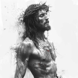jesus-religious-tattoo – tattoo design ideas free ai generated – photo-ink – for-foot – Gallery: jesus-inkby-ai