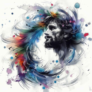 jesus-sacred-art-tattoo – tattoo design ideas free ai generated – realistic-lighting – for-heel – Gallery: jesus-inkby-ai