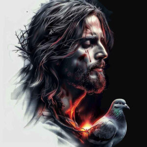 jesus-sacred-art-tattoo – tattoo design ideas free ai generated – skin-texture – for-side – Gallery: jesus-inkby-ai