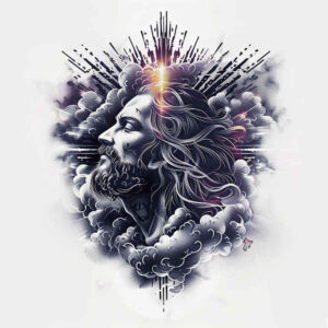 jesus-spirit-tattoo – tattoo design ideas free ai generated – moist-gloss – for-stomach – Gallery: jesus-inkby-ai