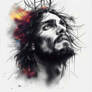jesus-tattoo – tattoo design ideas free ai generated – photo-accuracy – for-fingers – Gallery: jesus-inkby-ai