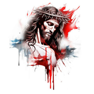 jesus-tattoo – tattoo design ideas free ai generated – realistic-structure – for-shoulder-blade – Gallery: jesus-inkby-ai