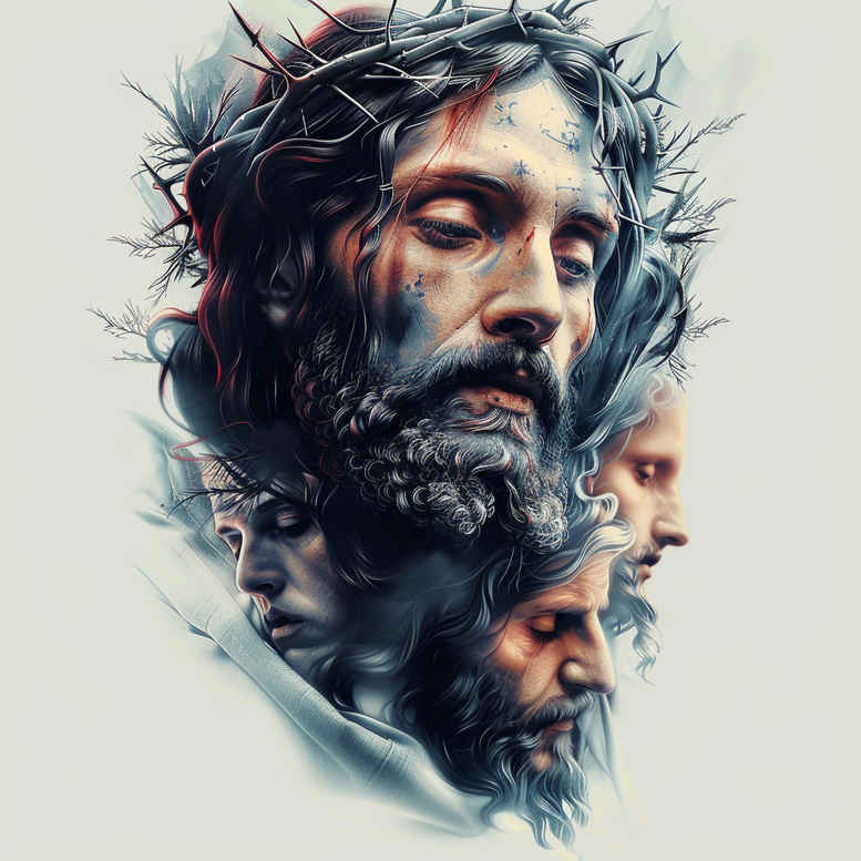 jesus-the-redeemer – tattoo design ideas free ai generated – natural-tones – for-forearm – Gallery: jesus-inkby-ai