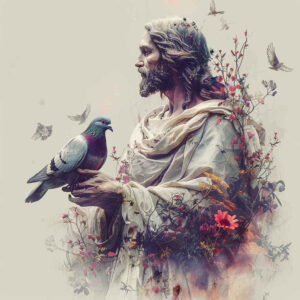 jesus-traditional-tattoo – tattoo design ideas free ai generated – emotional-depth – for-shin – Gallery: jesus-inkby-ai