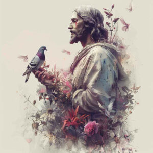 spiritual-jesus-tattoo – tattoo design ideas free ai generated – color-precision – for-full-back – Gallery: jesus-inkby-ai