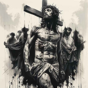 jesus tattoo design ideas illustrative style biblical stands for strength