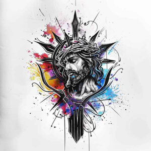 jesus tattoo design ideas moist effect compassionate for back