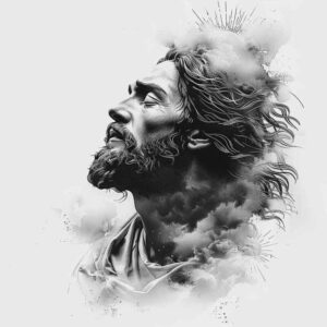jesus tattoo design ideas realistic shadowing divine mercy represents determination