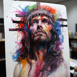 jesus tattoo design ideas true-to-life holy hands for triceps
