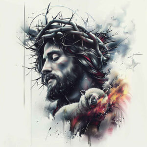 jesus tattoo design ideas reflective light holy shows resilience