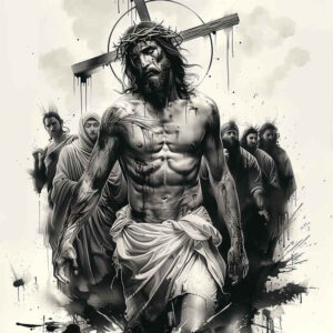 jesus tattoo design ideas light play holy symbol of resilience