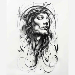 jesus tattoo design ideas high definition prayer represents endurance