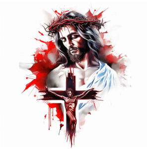 jesus tattoo design ideas Realism realistic proportions religious motif for inner arm