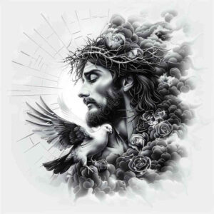 jesus tattoo design ideas luminous religious stands for courage