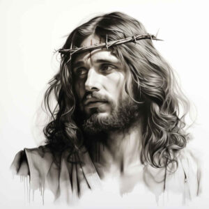 jesus tattoo design ideas high-contrast sacred aura symbolising perseverance