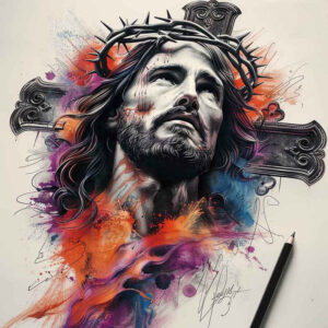 jesus tattoo design ideas true skin sacred for arm