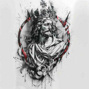 jesus tattoo design ideas artistic flair sacred imagery shows courage