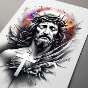 jesus tattoo design ideas organic structure spiritual embodying resilience