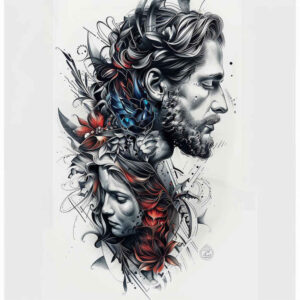 jesus tattoo design ideas Surrealism morphic spiritual power for biceps