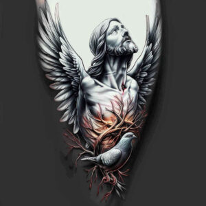 jesus tattoo design ideas form fidelity spiritual power represents resilience