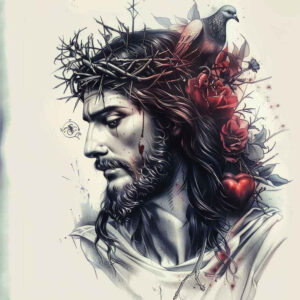 jesus tattoo design ideas realistic proportions spiritual represents courage