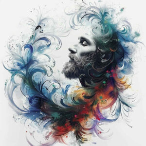 jesus tattoo design ideas vector-style spiritual represents endurance